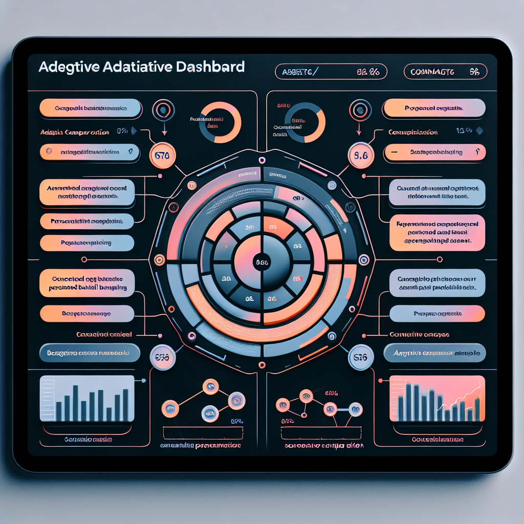 Rendered image of a personalized budgeting dashboard with adaptive metrics, progress circles, scenario comparison charts, and collaborative comment threads.